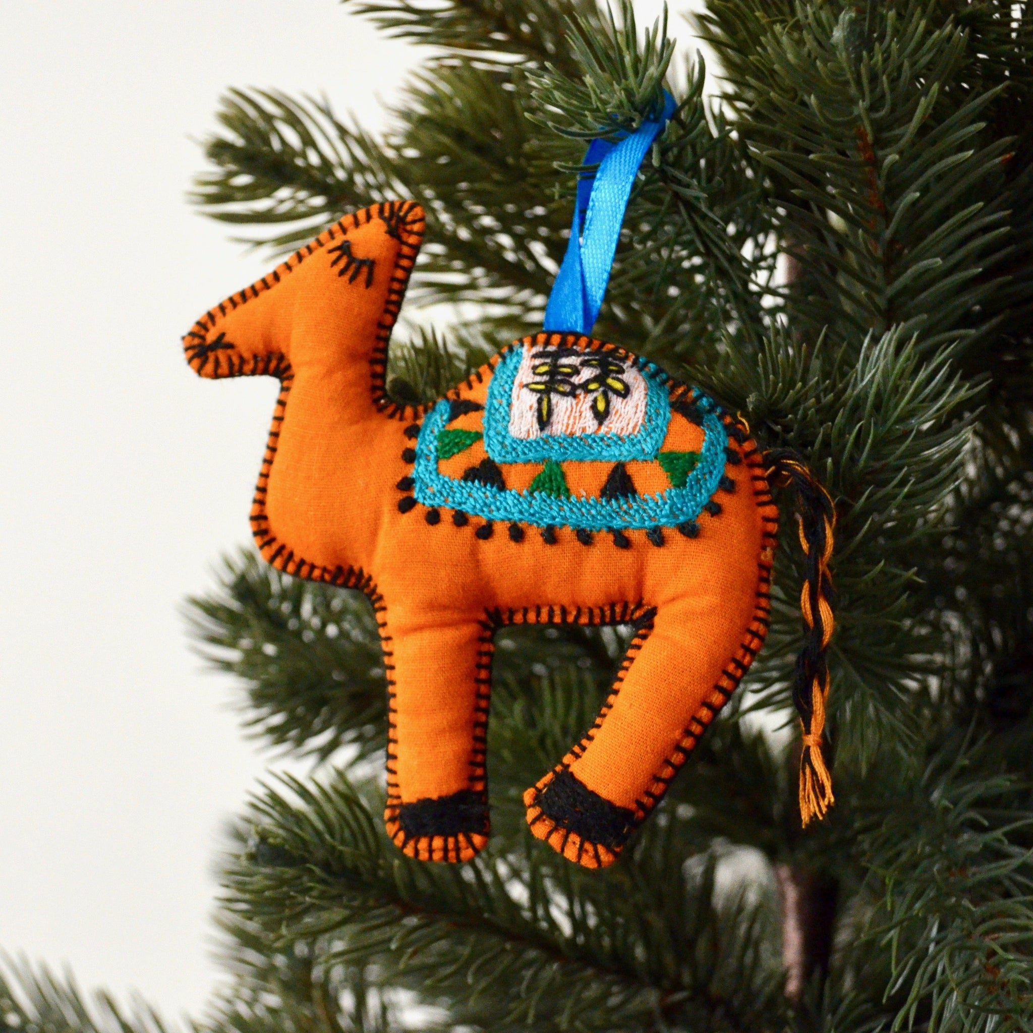 Elephant & Tiger Christmas Tree Decoration