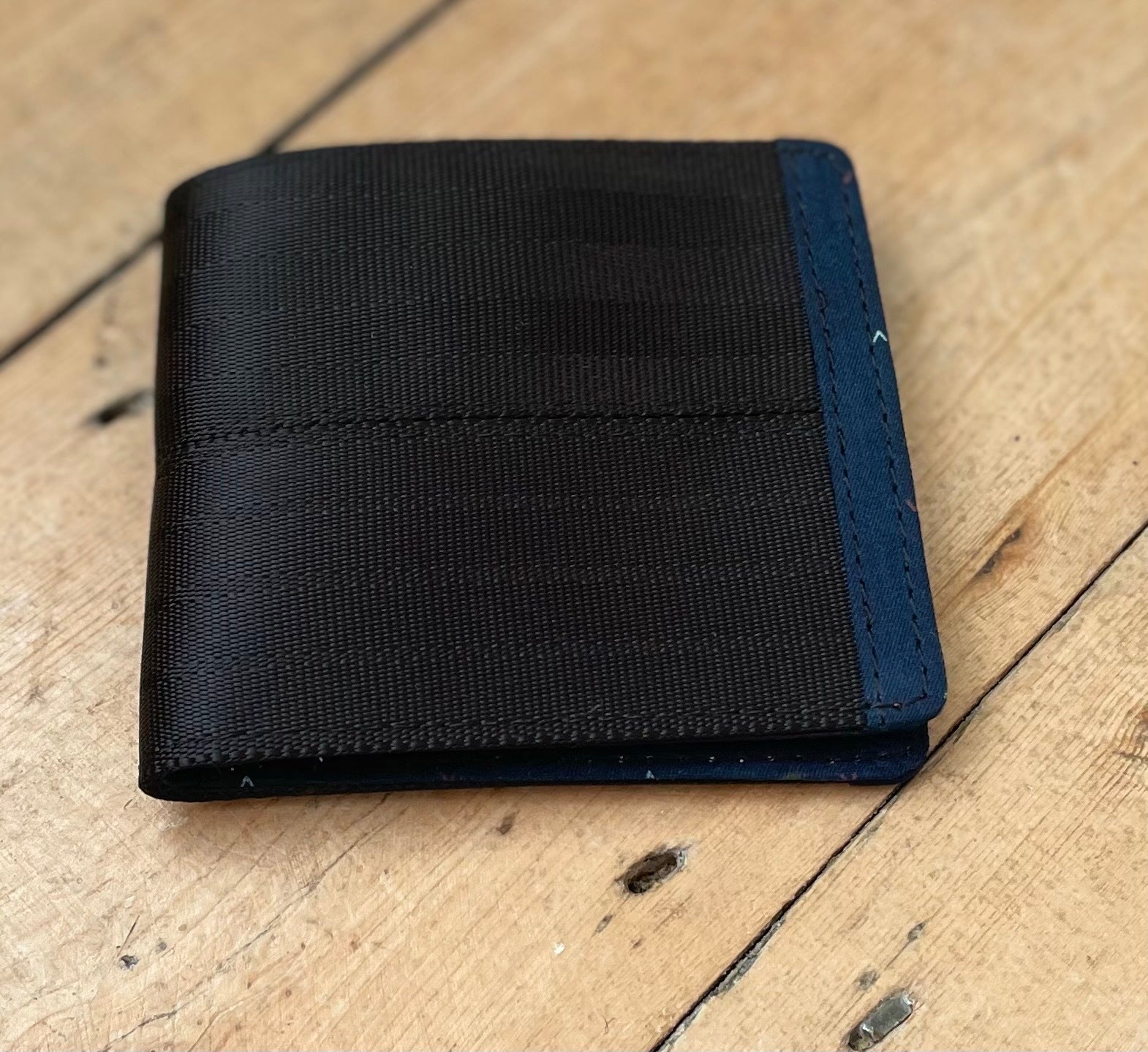 Upcycled Seatbelt Wallet