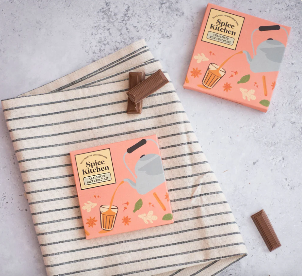 Chai-Spiced Milk Chocolate Bar (80g)