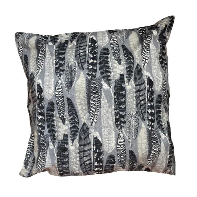 Feather Print Cushion Cover