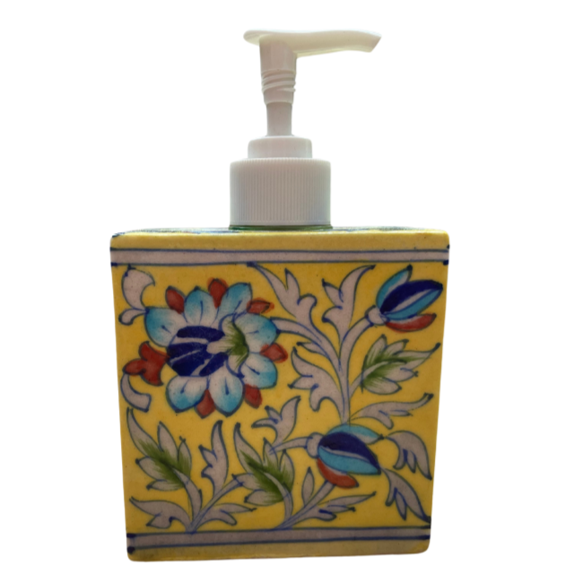 Decorative reusable soap dispenser