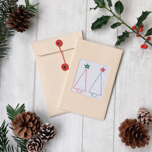Assorted Handmade Christmas Cards - Pack of 4