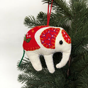 Elephant Christmas Tree Decoration