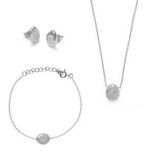 Jaya Complete Jewellery Set - Silver
