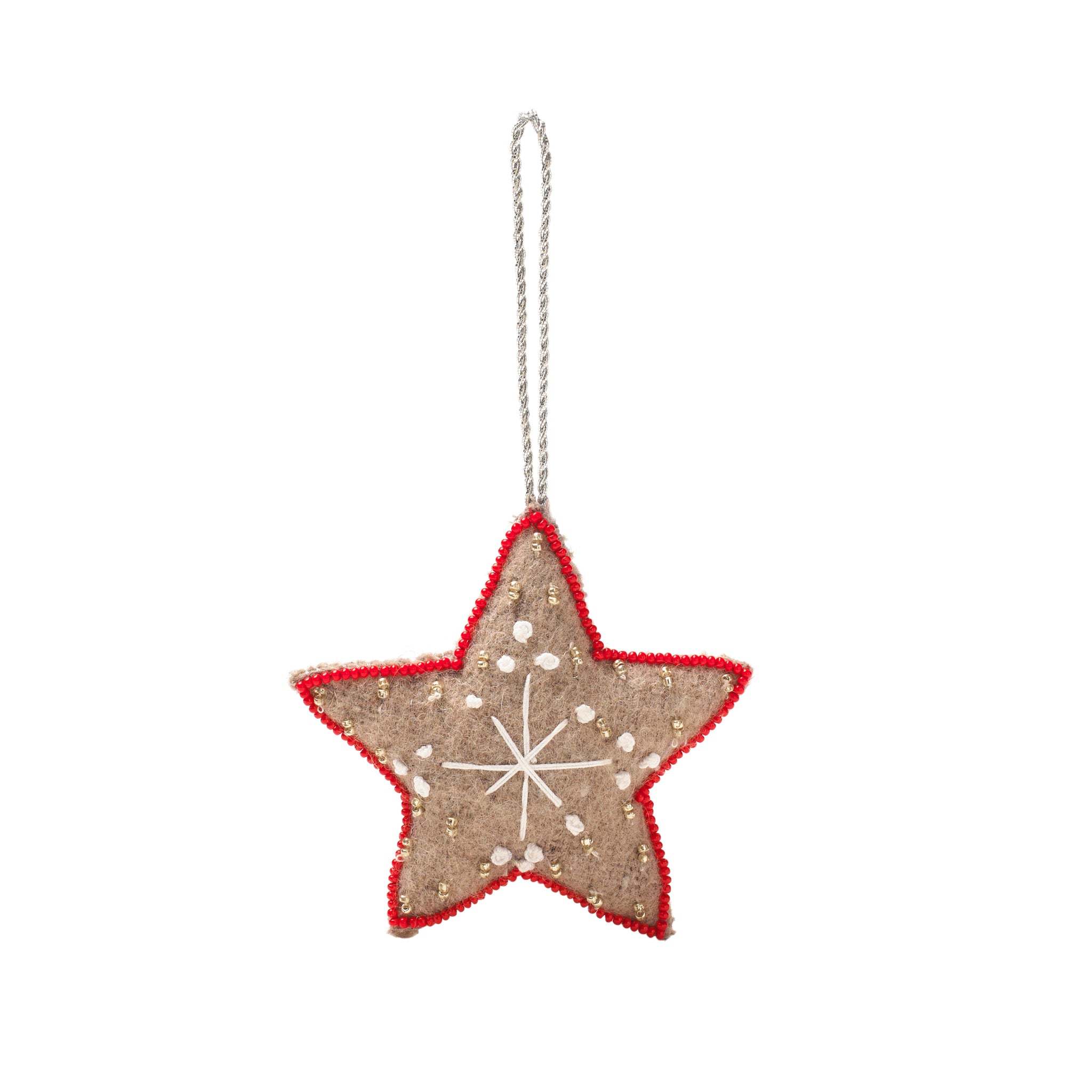 Star Shape Christmas Ornament