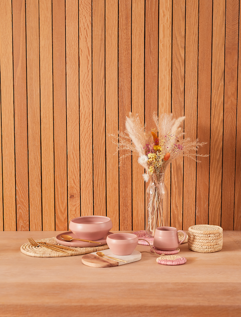 Pink side plates online